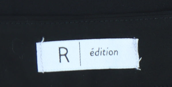 Womens UK Size 14 La Redoute Regular Fit Business Formal Black Trousers