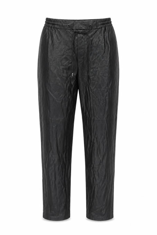 Womens UK Size XS MNG Regular Fit Jogger Black Trousers