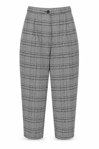 Womens UK Size 8 H&M Regular Fit Business Casual Multicoloured Trousers