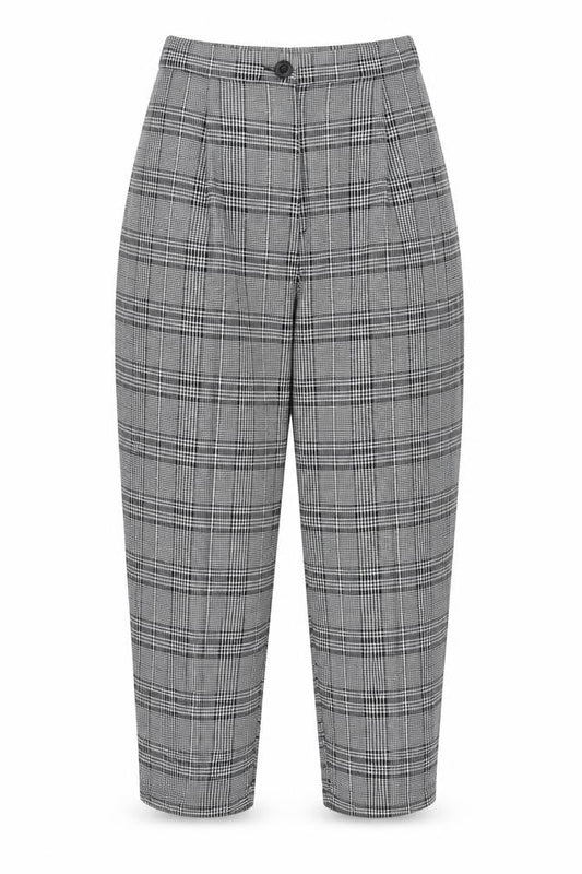 Womens UK Size 8 H&M Regular Fit Business Casual Multicoloured Trousers