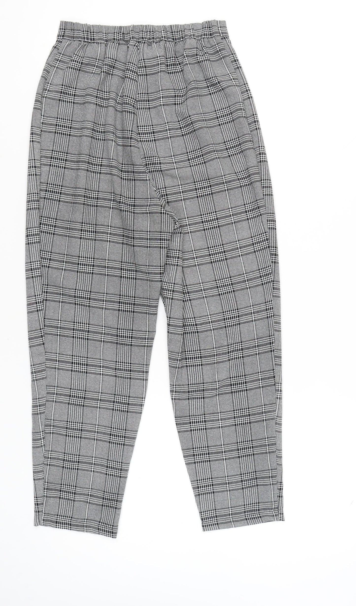 Womens UK Size 8 H&M Regular Fit Business Casual Multicoloured Trousers