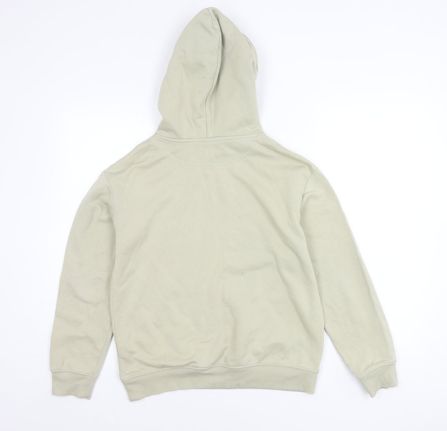 Unisex Adults UK Size XS H&M Beige Pullover Hoodie