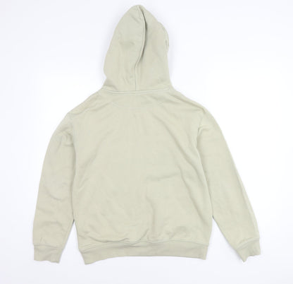 Unisex Adults UK Size XS H&M Beige Pullover Hoodie