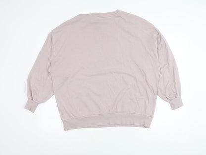 Womens UK Size 12 ASOS Pink Pullover Sweatshirt