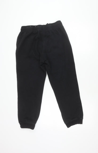 Unisex Adultss UK Size M H&M Regular Fit Jogger Black Trousers