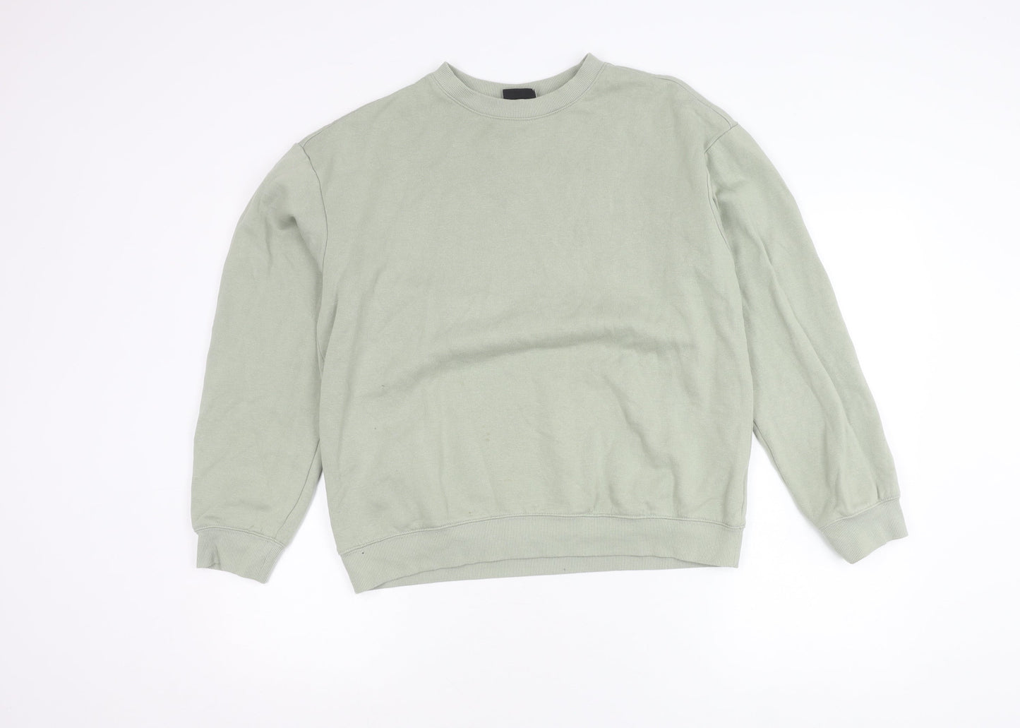 H&M Unisex Grey Sweatshirt Size L Relaxed Fit Casual