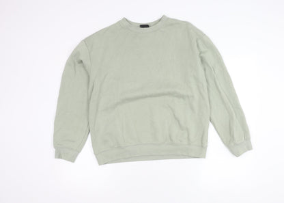 H&M Unisex Grey Sweatshirt Size L Relaxed Fit Casual