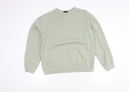 H&M Unisex Grey Sweatshirt Size L Relaxed Fit Casual