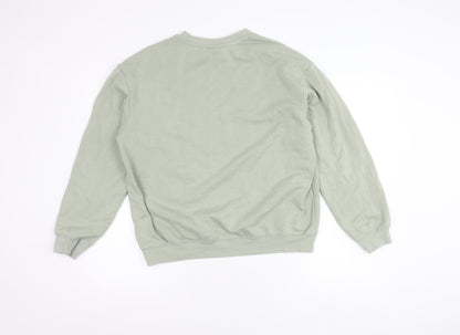 H&M Unisex Grey Sweatshirt Size L Relaxed Fit Casual