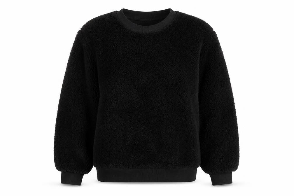Womens UK Size S Marks and Spencer Black Pullover Sweatshirt