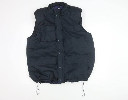 Portwest Unisex Blue Waistcoat with Pockets L