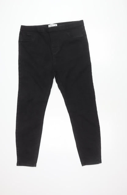 Denim 365 Women's Black Jeggings, Size 18