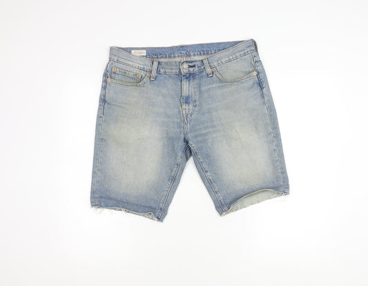 Levi's Men's Blue Denim Casual Summer Shorts W33