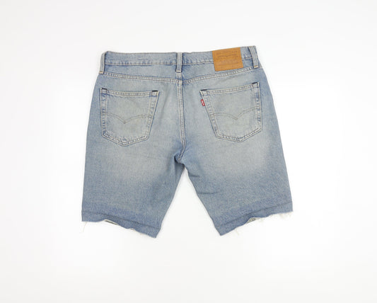 Levi's Men's Blue Denim Casual Summer Shorts W33