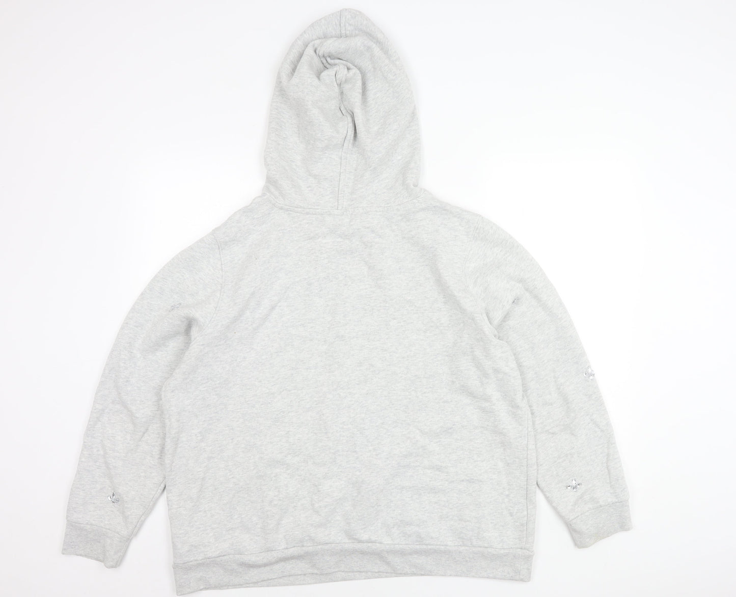 Marks and Spencer Women’s Grey Hooded Hoodie, Size 20