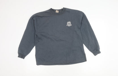 Rapife Men's Grey Pullover Graphic Sweatshirt - S