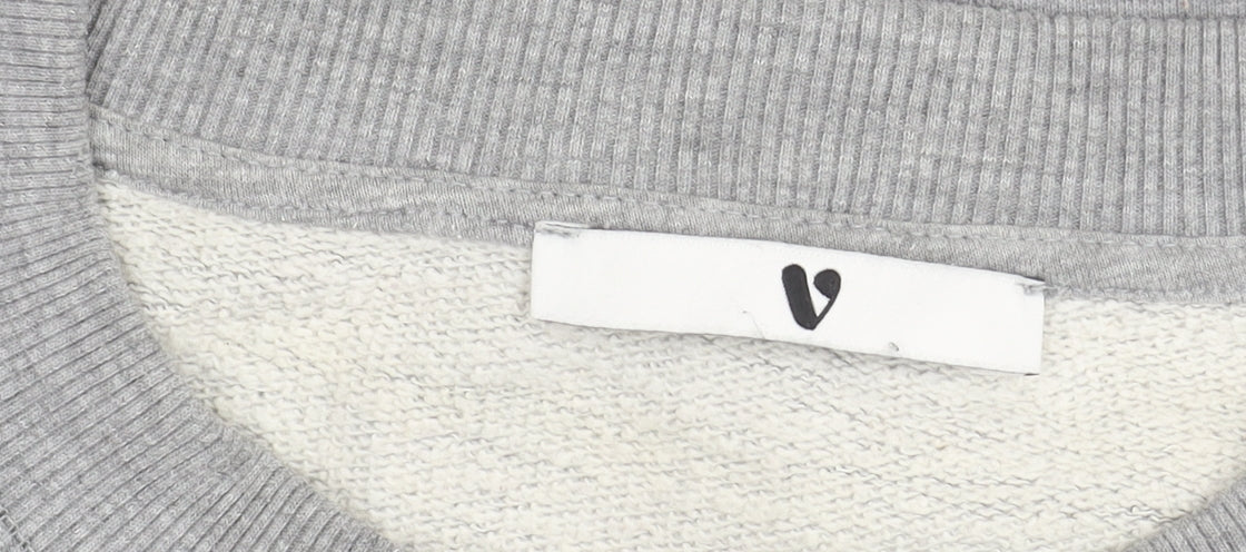 Very Women’s Grey Sweatshirt, Size 18, Crew Neck