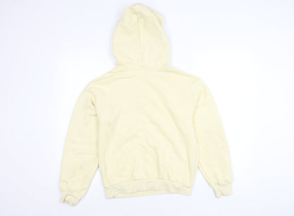 H&M Girls Ivory Pullover Hoodie 12-13 Years - Casual Comfort