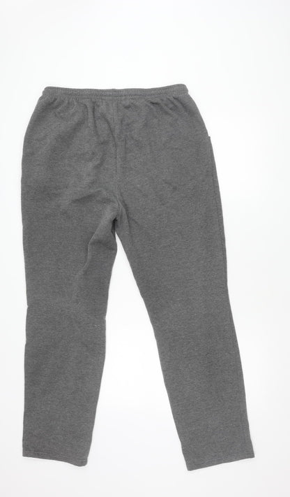 Damart Men's Grey Sweatpants L, Knitted Comfort