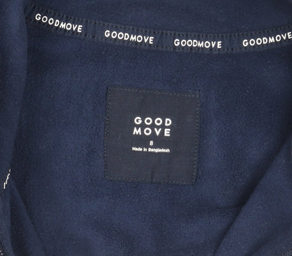 Good Move Unisex Kids Blue Fleece Jacket 6-7 Years