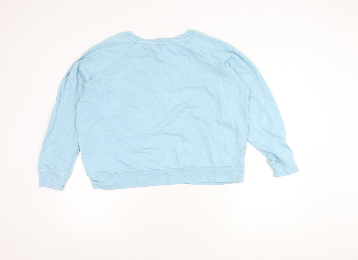Womens UK Size 16 Marks and Spencer Blue Pullover Sweatshirt