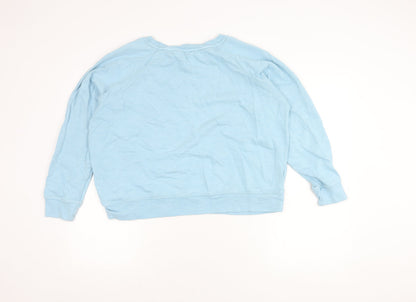 Womens UK Size 16 Marks and Spencer Blue Pullover Sweatshirt