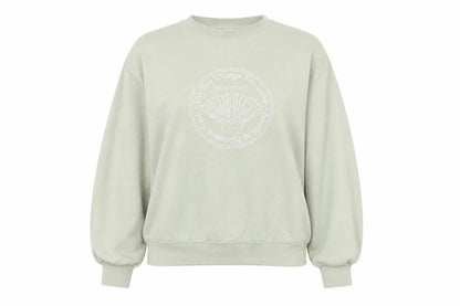 Womens UK Size L H&M Green Pullover Sweatshirt