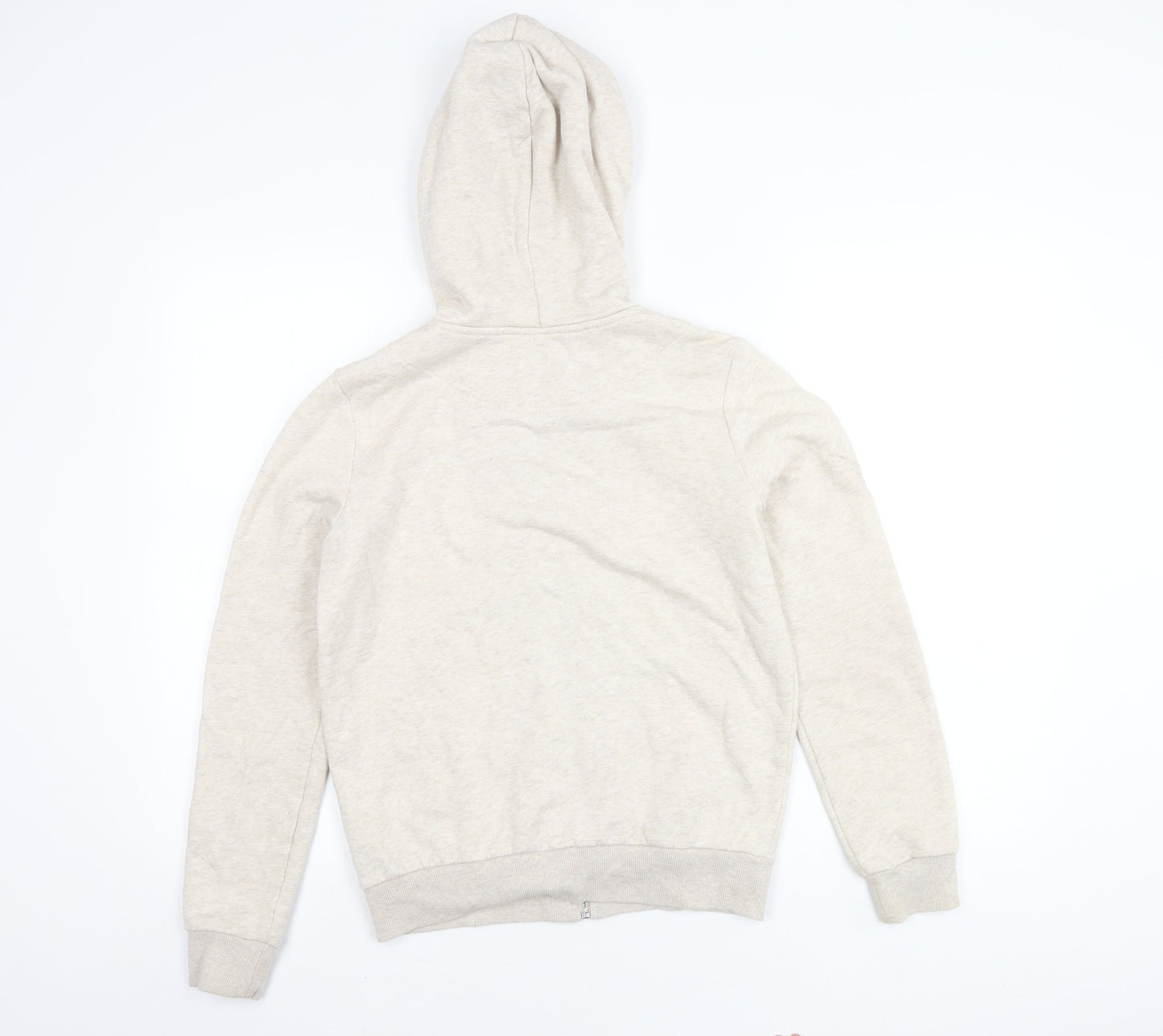 H&M Women Beige XS Basic Jacket with Hood