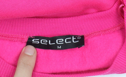 Select Women's Pink Pullover Hoodie, Medium, Casual Comfort