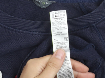 Womens UK Size 10 Marks and Spencer Blue Pullover Sweatshirt