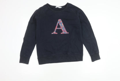 Mantis Women's Blue Graphic Sweatshirt Size 12