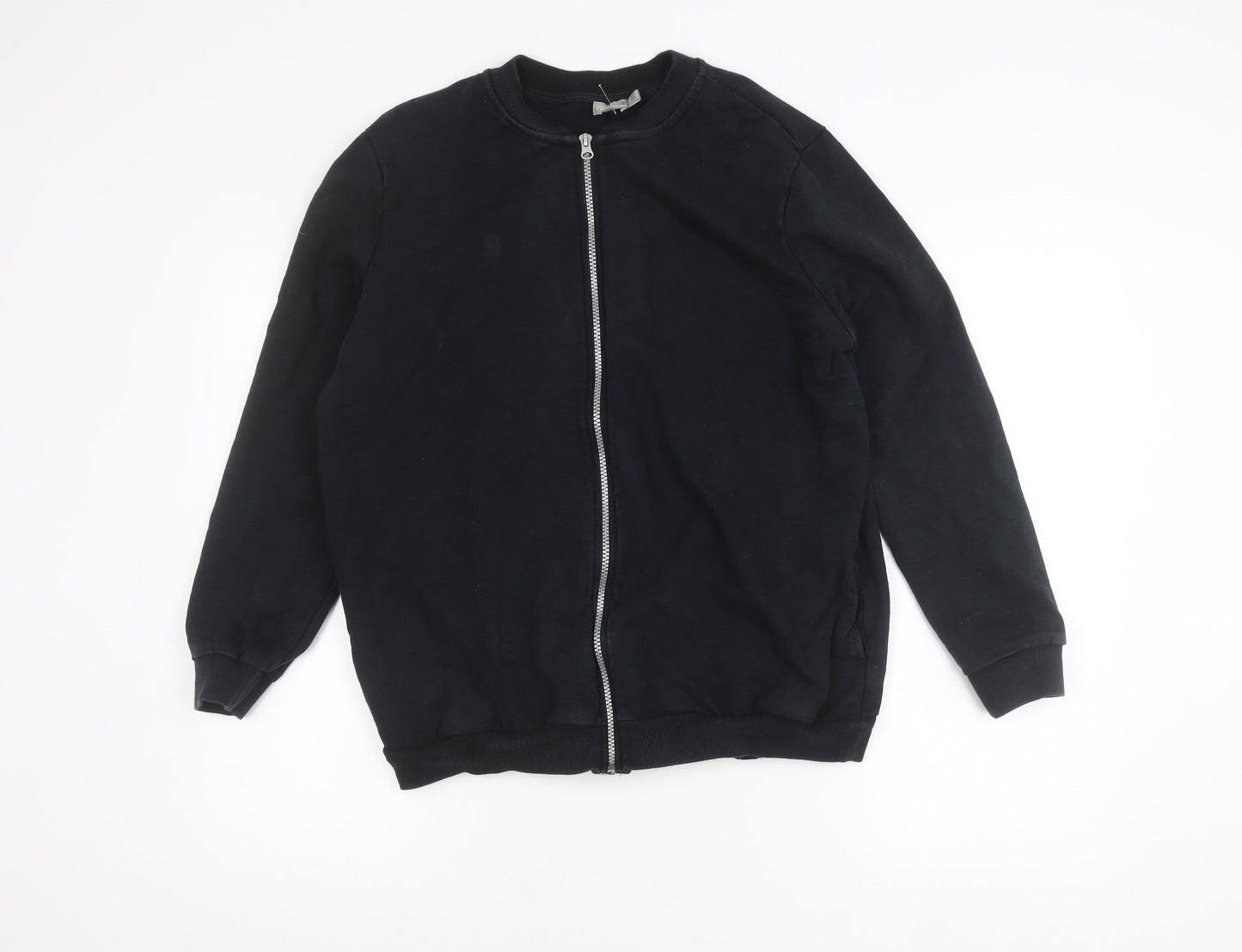 Womens UK Size 12 ASOS Black Bomber Jacket