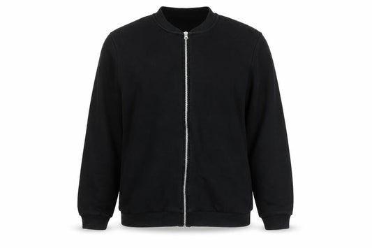 Womens UK Size 12 ASOS Black Bomber Jacket