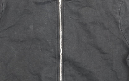 Womens UK Size 12 ASOS Black Bomber Jacket