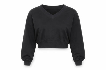 Womens UK Size XS Divided Black Pullover Jumper