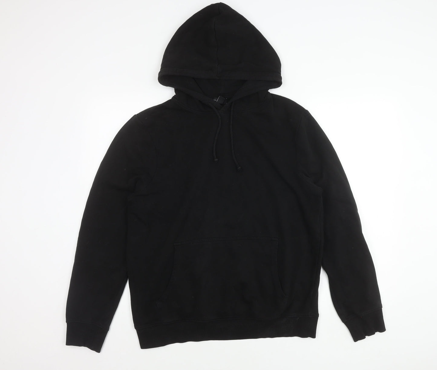 Mens UK Size M New Look Black Pullover Hoodie
