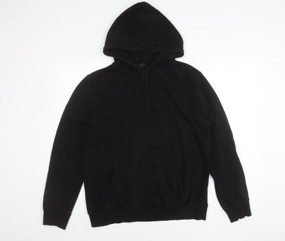 Mens UK Size M New Look Black Pullover Hoodie