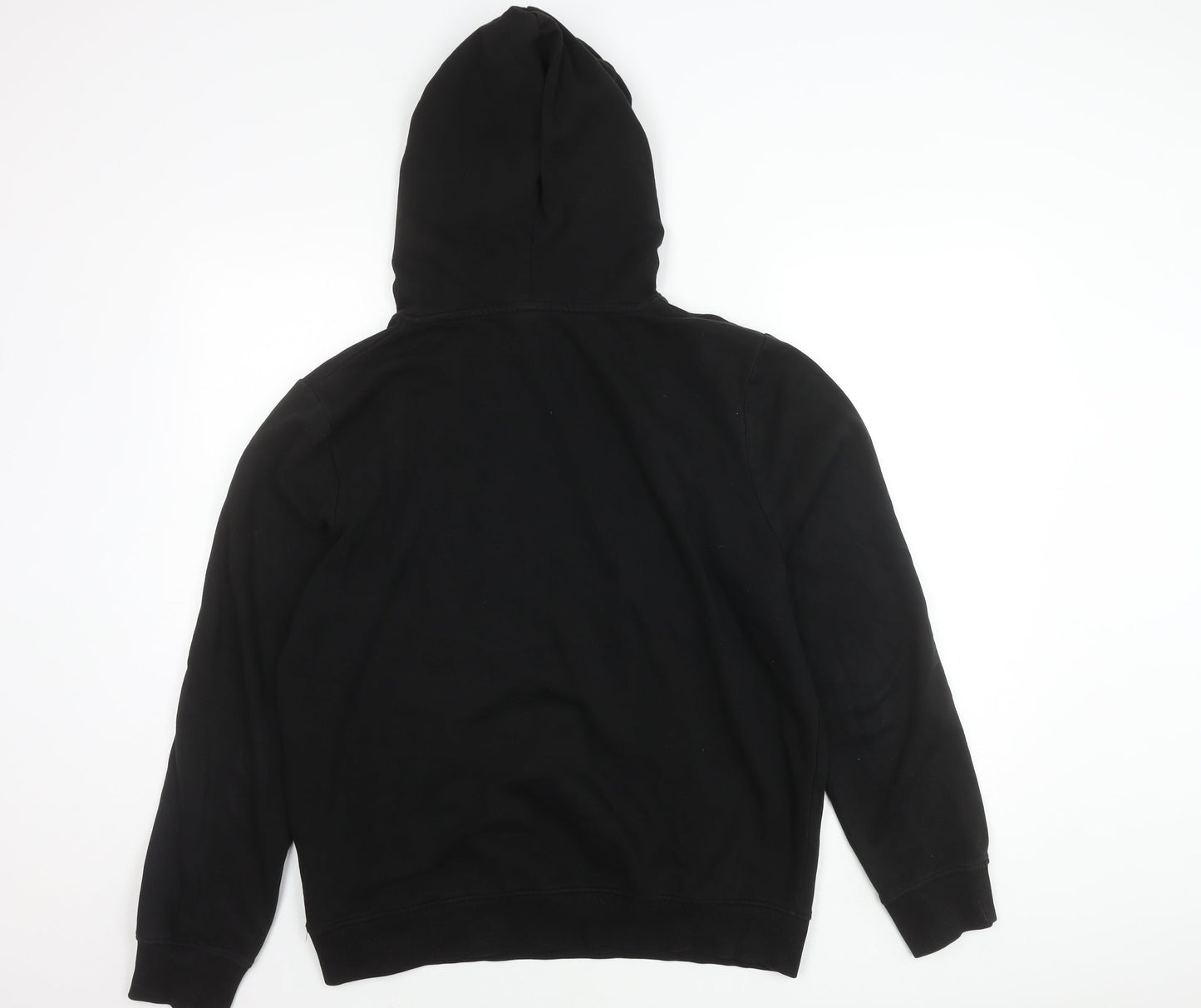 Mens UK Size M New Look Black Pullover Hoodie