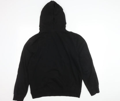 Mens UK Size M New Look Black Pullover Hoodie