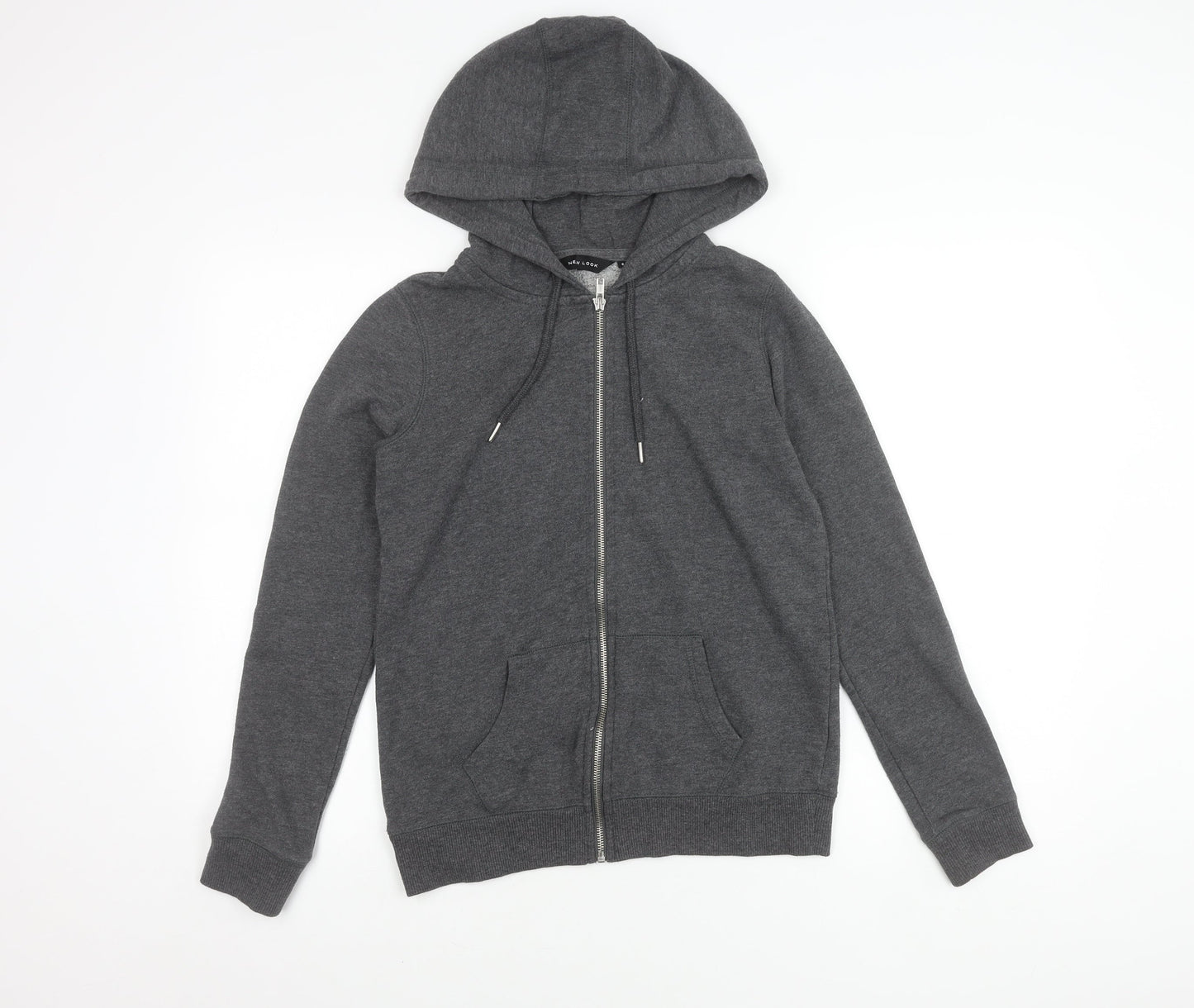 Womens UK Size 8 New Look Grey Basic Jacket