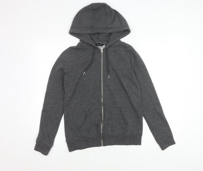 Womens UK Size 8 New Look Grey Basic Jacket