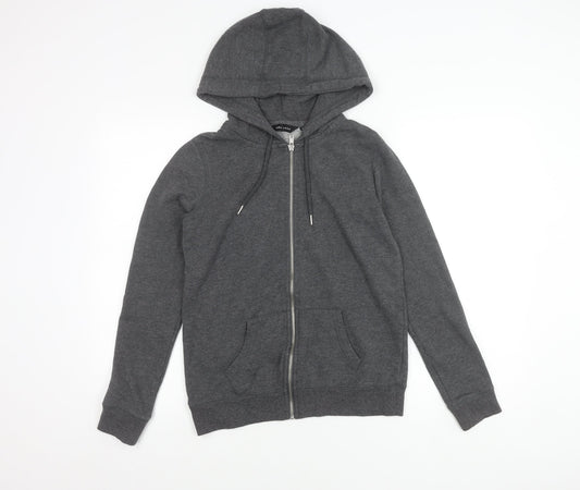 Womens UK Size 8 New Look Grey Basic Jacket