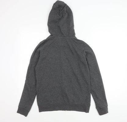 Womens UK Size 8 New Look Grey Basic Jacket