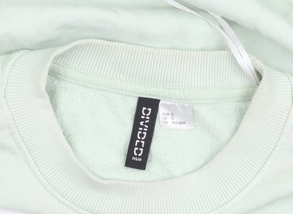 H&M Women's Green Sweatshirt Size S