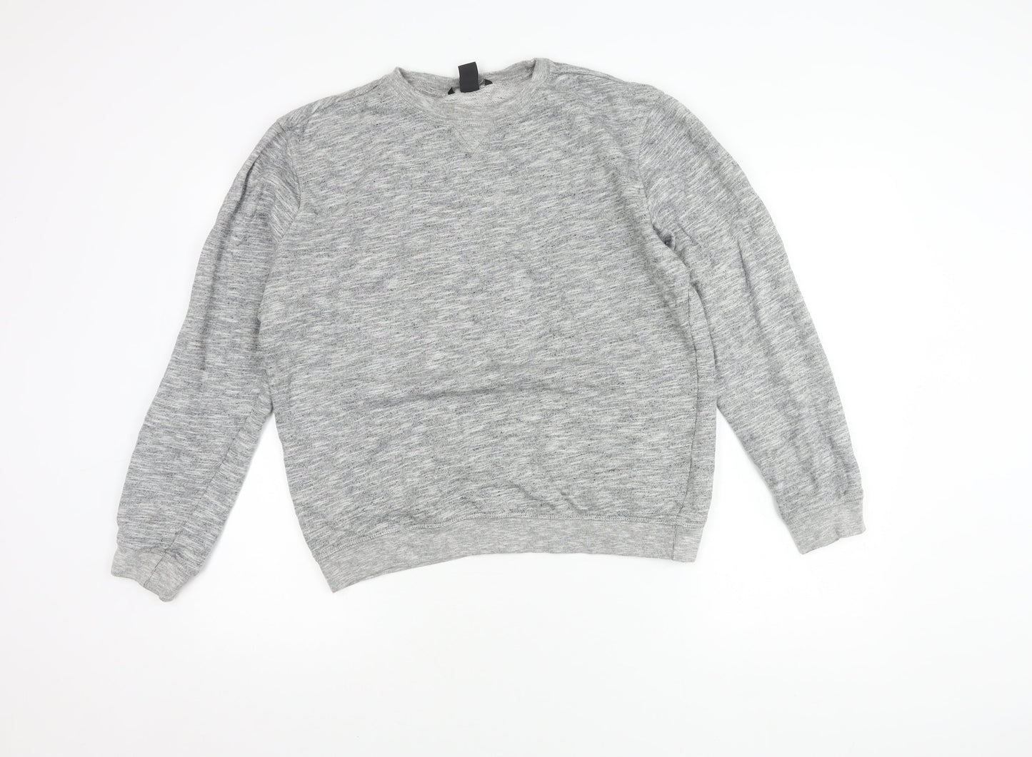 H&M Grey Cotton Sweatshirt Unisex Size 12 Casual