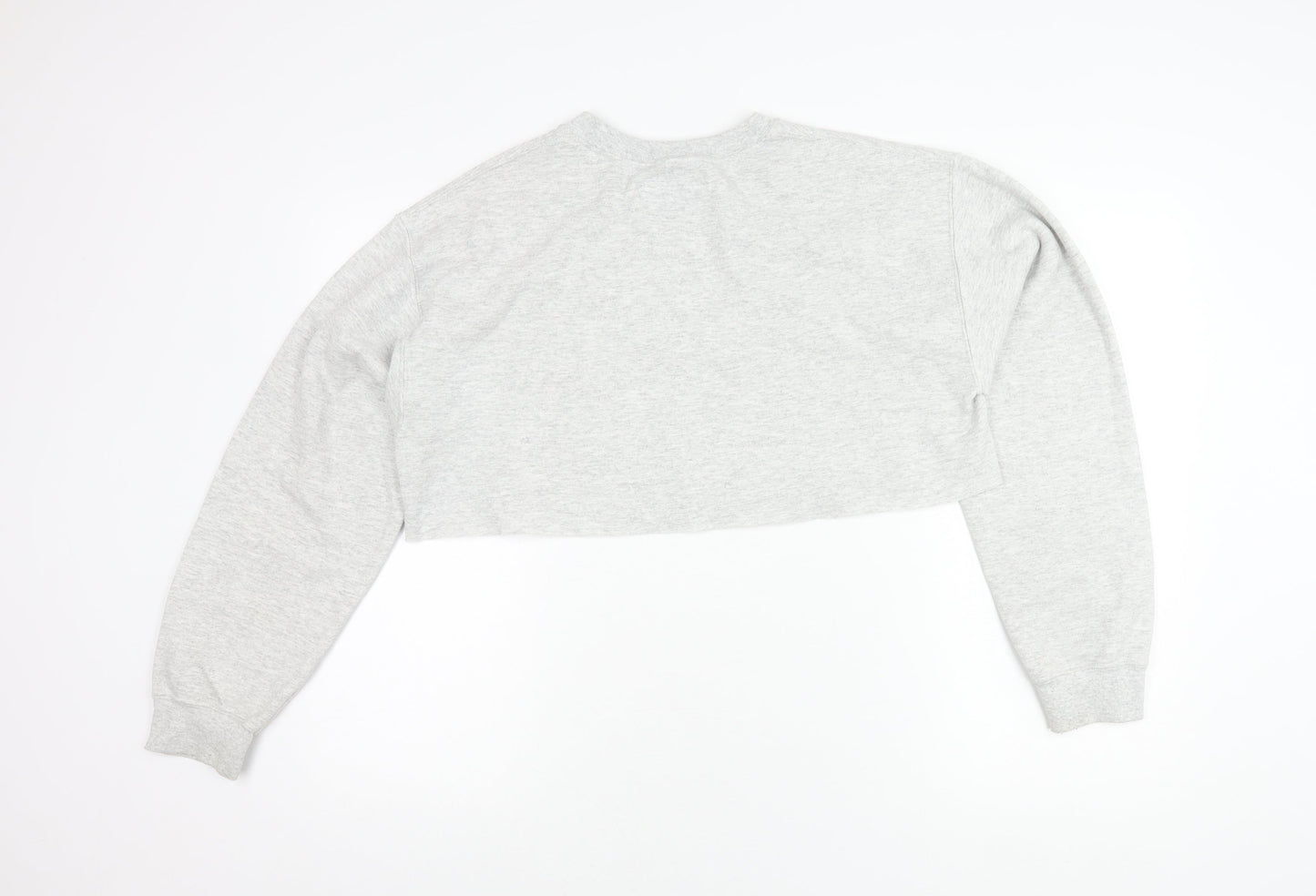 PrettyLittleThing Women’s Grey Pullover Sweatshirt S