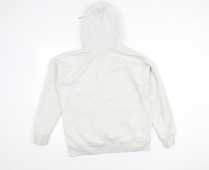 New Look Unisex Adults White Pullover Hoodie M