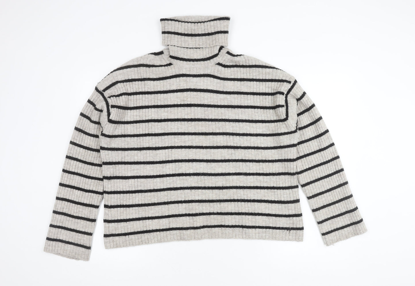 Womens UK Size M H&M Grey Pullover Jumper