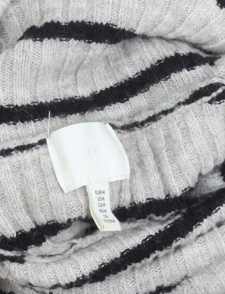 Womens UK Size M H&M Grey Pullover Jumper