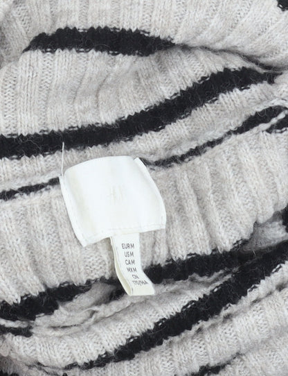 Womens UK Size M H&M Grey Pullover Jumper